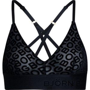 Björn Borg Dames Sport bh Zwart Maat 34