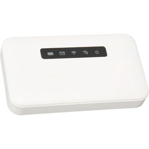 Draagbare WiFi Mobiele Hotspot voor op Reis - Ondersteuning 32 Gebruikersmodem - 4G LTE - Met SIM kaartsleuf RJ45 WAN LAN 300Mbps - Binnen Buiten .