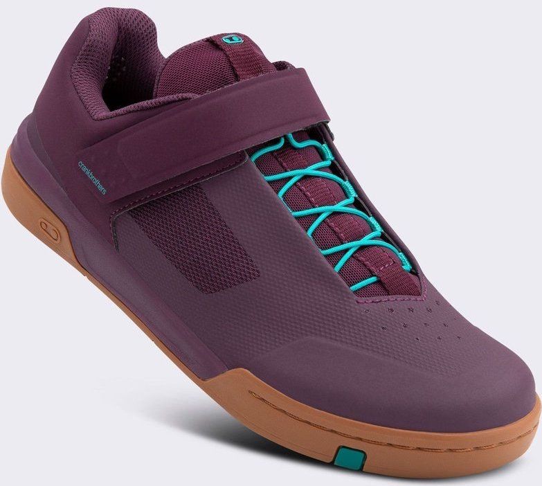 Crankbrothers - Stamp Speed Lace - Schoenen - Violet Blue Turquoise