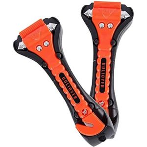 Selbro ® Auto Noodhamer met 2-in-1 Raamhammer en Veiligheidsgordelsnijder
