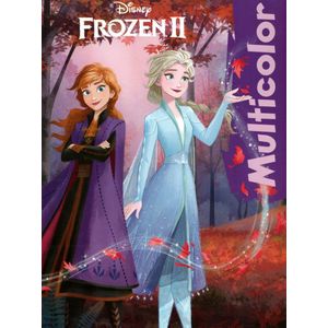Multicolor kleurboek - Disney - Frozen II - Paars
