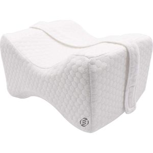 Equivera kniekussen voor in bed - kniekussen - beenkussen - kniekussen voor in bed zijslapers - kniekussen orthopedisch - kniekussen traagschuim
