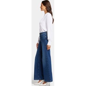 NYDJ Teresa Wide Leg Jeans Medium Indigo Premium Denim (Tall) | Cooper