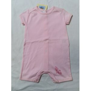 Petit Bateau - combi kort - Meisje - rose - 6 maand 67