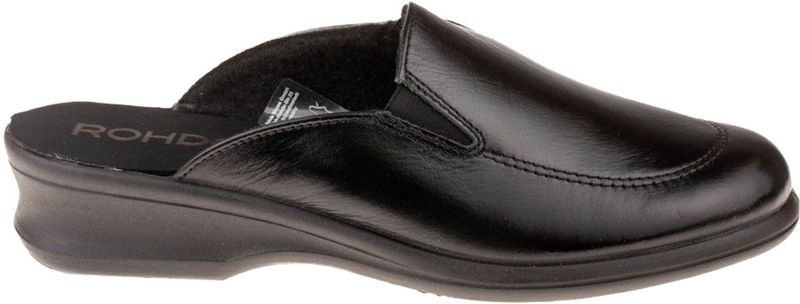 Rohde - Farun 2508 - Pantoffel - Zwart - Nappaleer