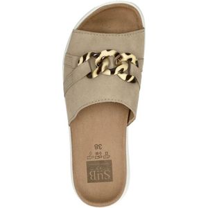 SUB55 Comfort Collection Abby 07 Open Teen - beige - Maat 37
