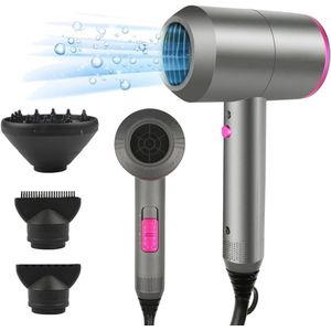 Professionele haardroger met ionische technologie en diffuser voor veelzijdige stylings