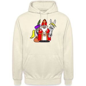 Sinterklaas Met Helpers | Grappig Kerstmis Hoodie Unisex