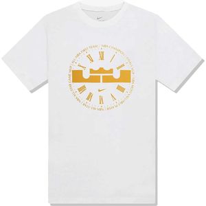 Nike - Lebron Dri-Fit T-shirt - Wit - Korte Mouwen