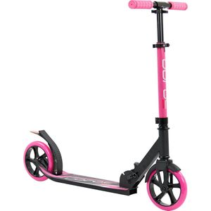 Sajan Step - Aluminium - Kinderstep - Grote Wielen - 18cm -Roze - Autoped - Scooter