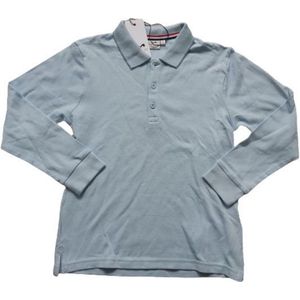 Jongens polo met lange mouw maat 128
