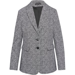 comma - Indoor-Blazer - Met Allover-patroon
