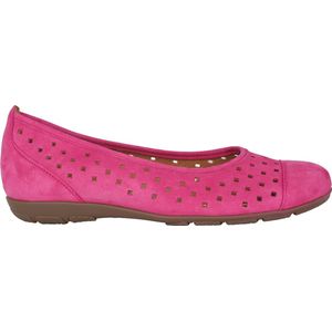 Gabor - Ballerina Schoenen - Roze - Suède