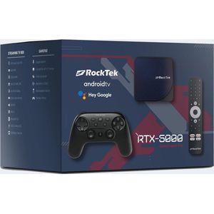 Xcruiser RockTek RTX5000 Android 12 S905X4-K Google Certified Homatics RockTek HAKO PRO Mi TV Box s 4K Android TV Box With Google TV 4K