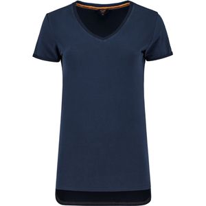 Tricorp 104006 T-Shirt Premium V Hals Dames - Inkt