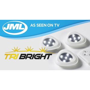 Toppers van TV Tri Bright LED spots - Kastverlichting - Set van 3