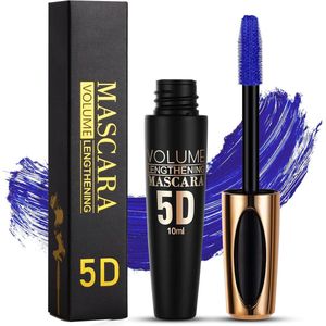MAXFINE |Blauwe Mascara | Verlengende Mascara | Waterproof mascara | Volume mascara | Lengte mascara | Mascara voor langere wimpers| tube mascara | tubing mascara | Volum Express Magnum | Waterproof Mascara | 5D Technologie |Blauw