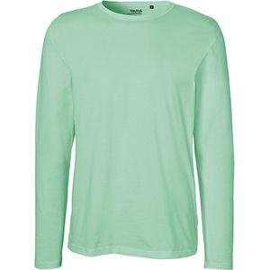 Neutral Men´s Long Sleeve T-Shirt NE61050 - Dusty Mint - S