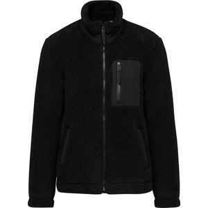 Native Spirit Ecologisch uniseks sherpa jasje NS604 - Black - 3XL