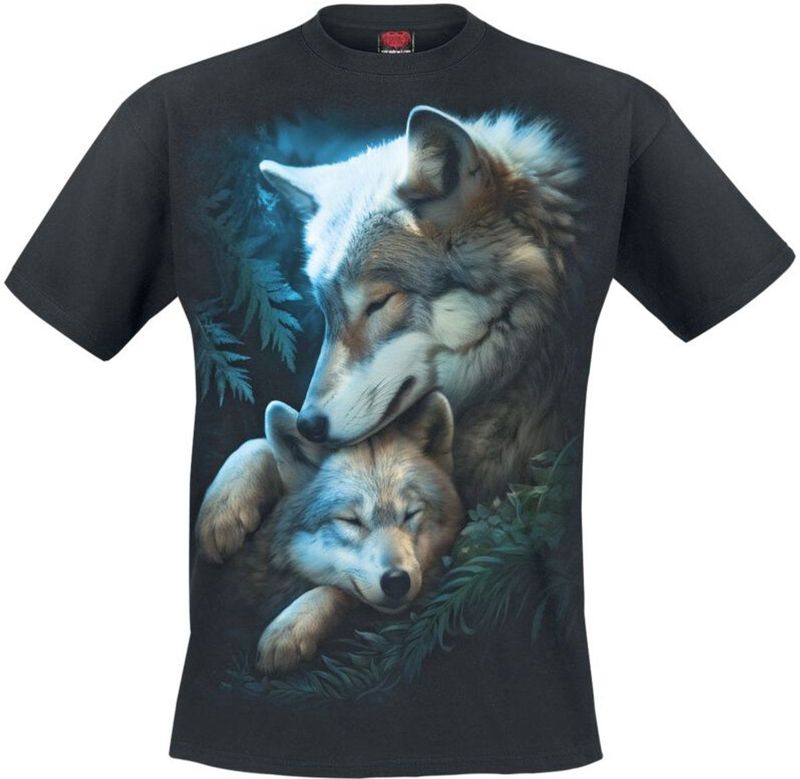 Spiral Mother's Love Heren T-shirt - zwart - XXL