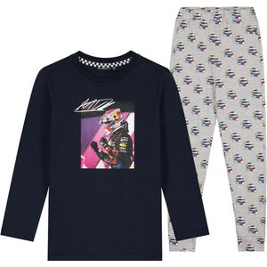 MV Kids - Pyjama - Navy - Long Sleeve - Max Verstappen - 2-delige Set