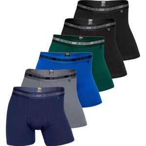 JBS - Boxershorts - Multi - 6-pack - Bamboe - Lange Pijp