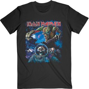 Iron Maiden - Final Frontier Heren T-shirt - L - Zwart