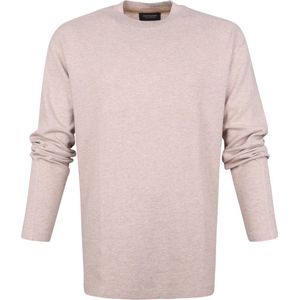 Scotch and Soda - Pullover Waffle Beige - Heren - Maat XL - Comfort-fit