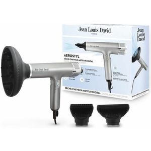 JEAN LOUIS DAVID - Nieuwe Generatie Haardroger - BLDC Digitale Motor - Ultra Compact - 3 Magnetische Accessoires