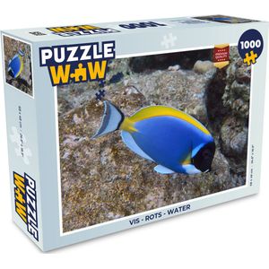 Puzzel Vis - Rots - Water - Legpuzzel - Puzzel 1000 stukjes volwassenen