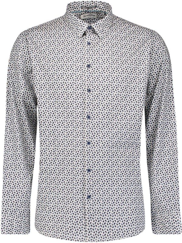 No Excess - Overhemd - Lichtblauw - Regular Fit - Lange Mouw