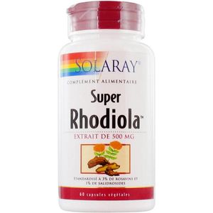 Solaray Super Rhodiola 60 Plantaardige Capsules