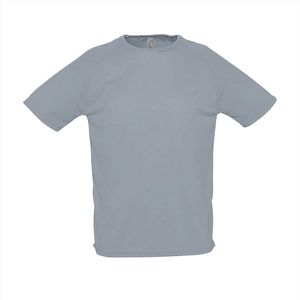 SOL'S Men´s Raglan Sleeves T Sporty L198 - Pure Grey - S