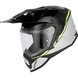 Acerbis - Assault Graphic Mat - Adventure Integraalhelm - Zwart Geel