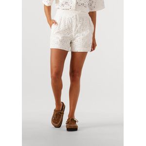 Dante6 - Treva Broderie Anglaise - Korte Broek - Wit