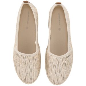 Tom Tailor Platte espadrilles met geweven look