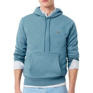 Lacoste Bio Cotton Fleece Hoodie Heren - Maat XL