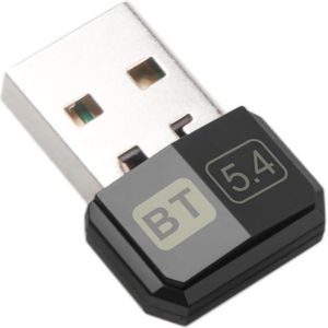 USB Bluetooth 5.4-adapter - Audio-adapter - Mini USB draadloze ontvanger/zender - Voor pc/laptop - Gratis Win10/11-stuurprogramma