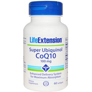 Super Ubiquinol CoQ10, 100 mg 60 softgels