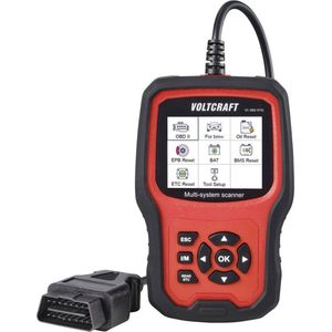 Voltcraft - VC-OBD-9710 - OBD II Diagnosetool - Zwart - Kunststof