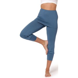 Bellivalini Dames Yogabroek - Sport - Vrijetijdsbroek - Lang - Viscose - Sportbroek - BLV-BLV50-276-YPS - Jeans - XXL