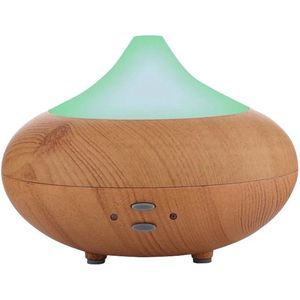 Aroma Diffuser met olie 10ML - Geurverspreider - Vernevelaar – Verstuiver – Licht hout