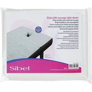 Sibel wegwerphoes voor hoofdsteun massagebed 100 stuks