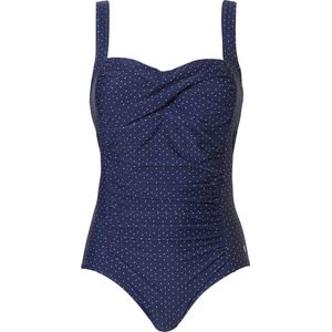 Pastunette Dames Badpak Blauw - Maat 44