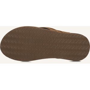 Clay - 003 - Leren Slippers - Bruin