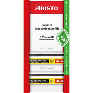 Aristo potloodstiftjes - HI-Polymer - HB - 0.3mm - blisterverpakking - AR-86308EB