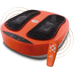 Vibrolegs Voetmassage - Massageapparaat met vibratie - foot massager - stimuleert bloedsomloop voor voeten- 4 modi - Verbetering Bloedsomloop - Acupressuur