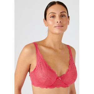 Damart - Beugelbeha, foulardmodel - Dames - Rood - 95
