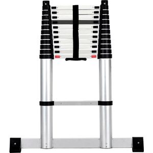 TELESCOPISCHE LADDER - 3.8 METER - EN131-6 - SOFT CLOSE