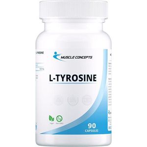 L-Tyrosine - Aminozuur supplement - 90 capsules | Muscle Concepts